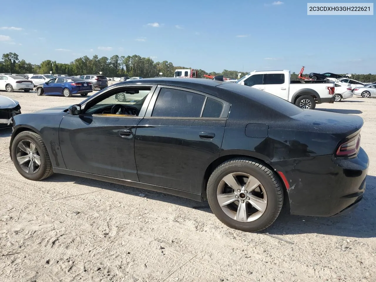 2016 Dodge Charger Sxt VIN: 2C3CDXHG3GH222621 Lot: 77461014