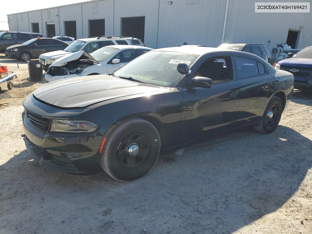 2016 Dodge Charger Police VIN: 2C3CDXAT4GH169421 Lot: 77589734