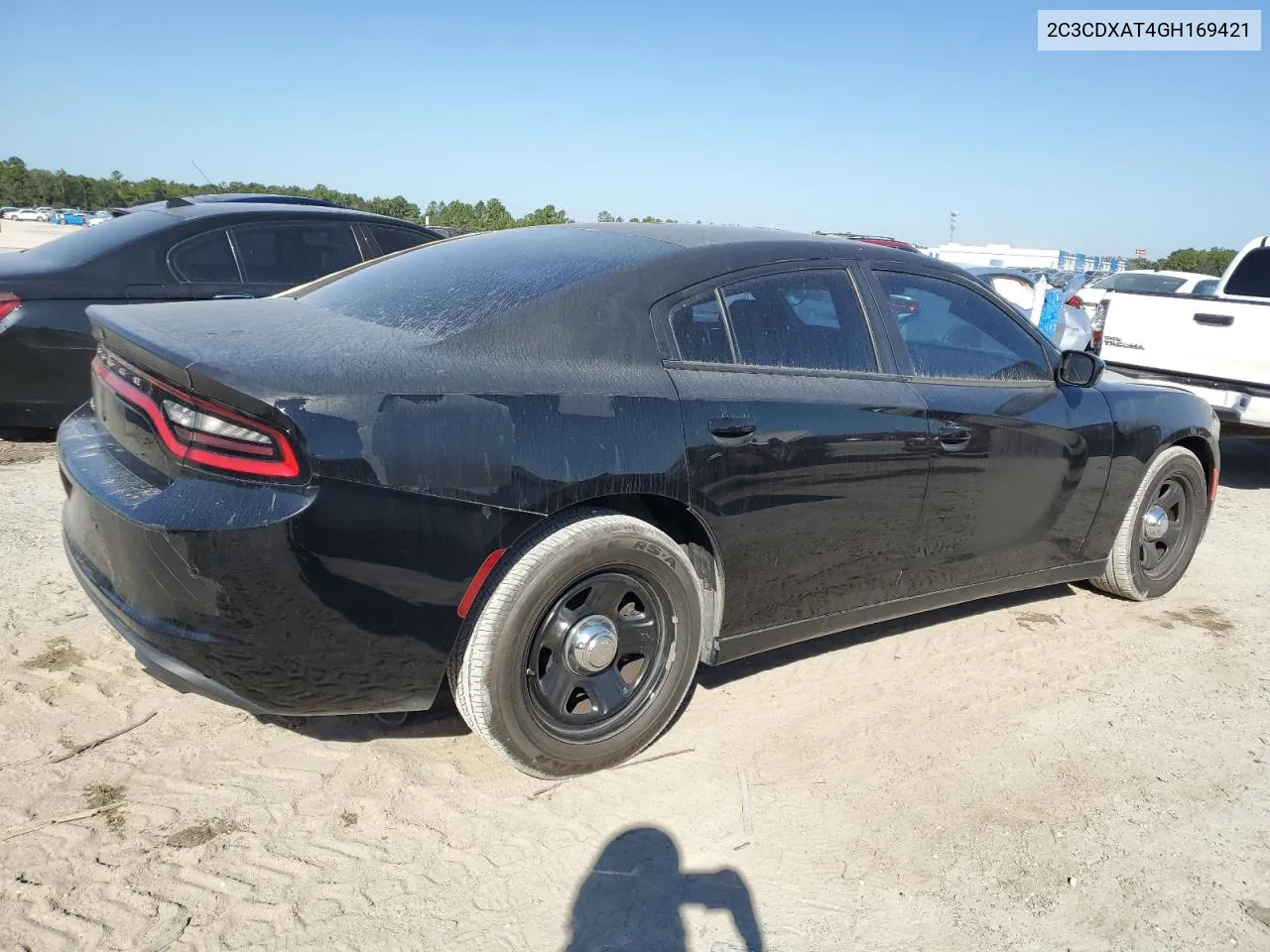 2016 Dodge Charger Police VIN: 2C3CDXAT4GH169421 Lot: 77589734