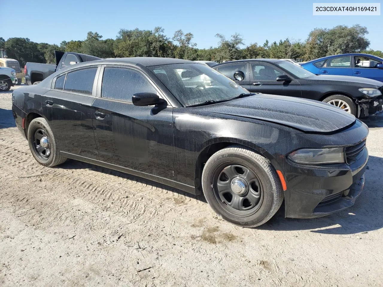 2C3CDXAT4GH169421 2016 Dodge Charger Police