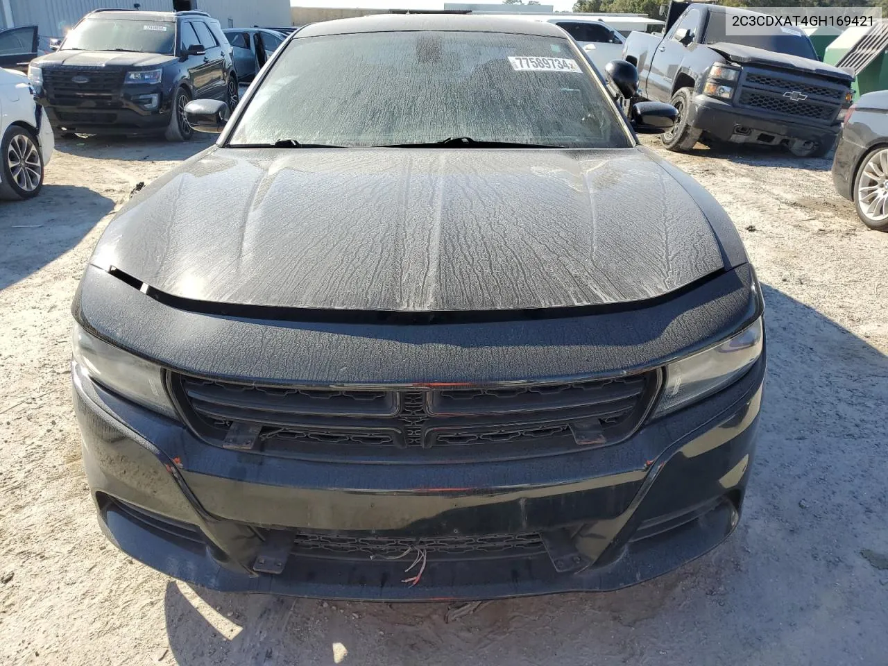 2C3CDXAT4GH169421 2016 Dodge Charger Police