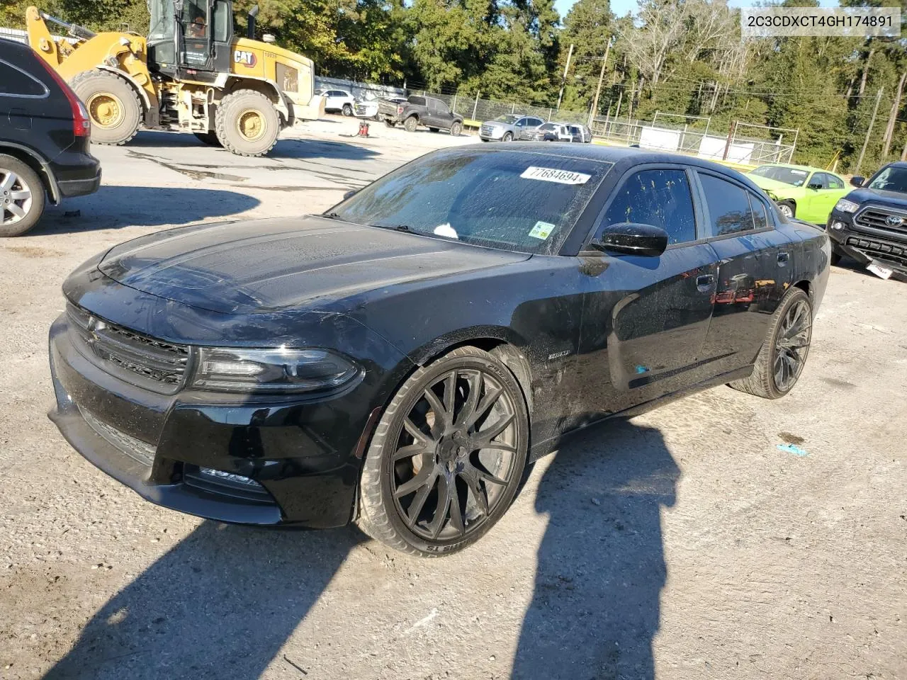 2C3CDXCT4GH174891 2016 Dodge Charger R/T