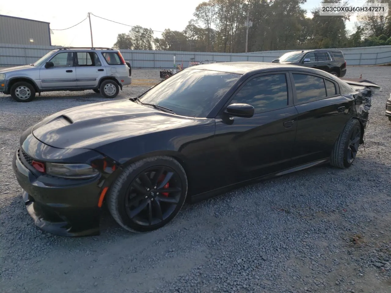 2C3CDXGJ6GH347271 2016 Dodge Charger R/T Scat Pack