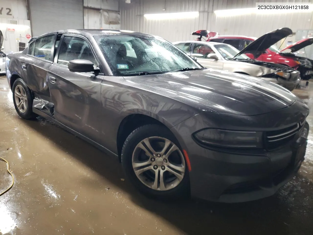 2016 Dodge Charger Se VIN: 2C3CDXBGXGH121858 Lot: 78143554