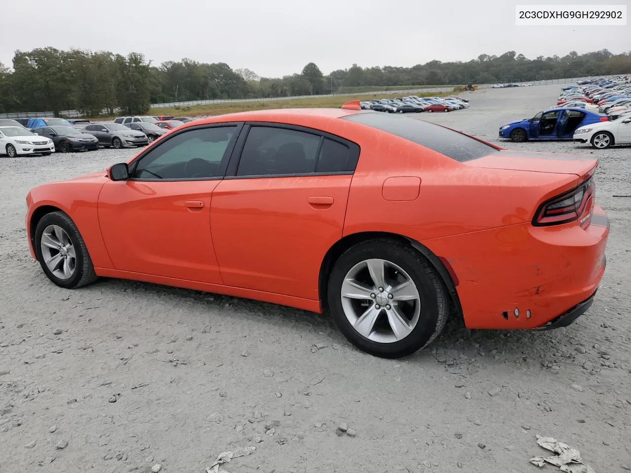 2016 Dodge Charger Sxt VIN: 2C3CDXHG9GH292902 Lot: 78290274