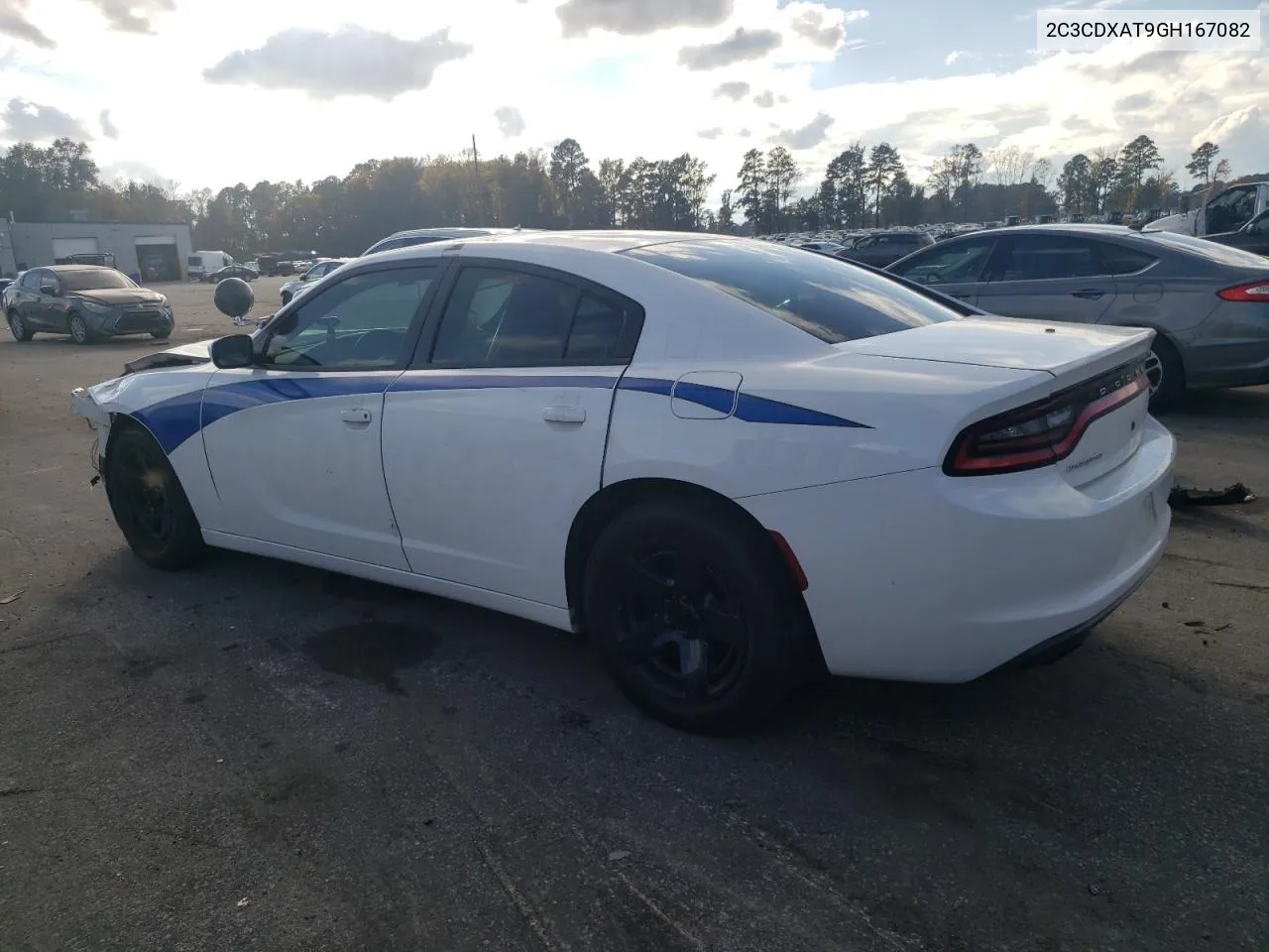 2016 Dodge Charger Police VIN: 2C3CDXAT9GH167082 Lot: 78486874