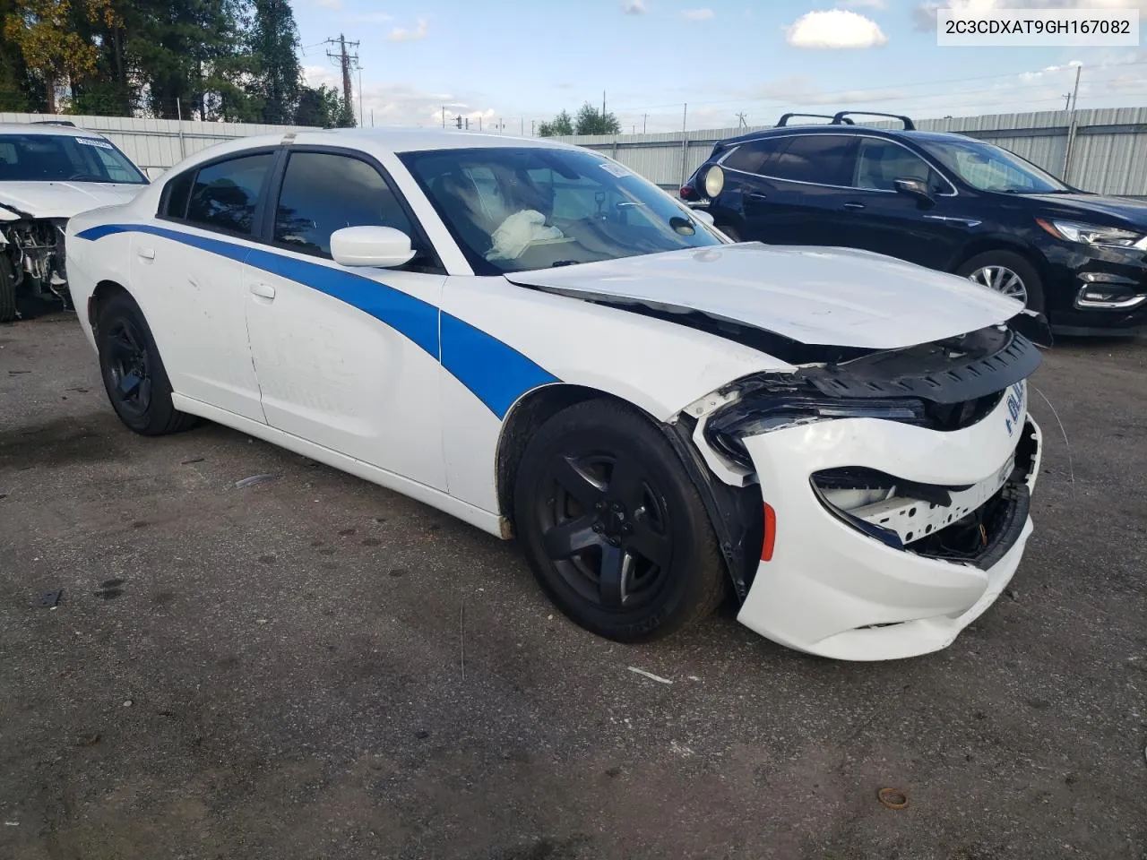 2016 Dodge Charger Police VIN: 2C3CDXAT9GH167082 Lot: 78486874