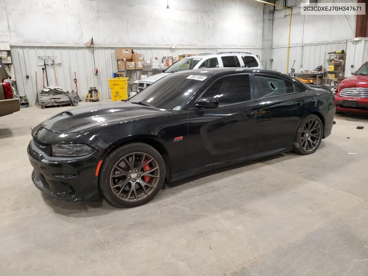 2016 Dodge Charger Srt 392 VIN: 2C3CDXEJ7GH347671 Lot: 78521864