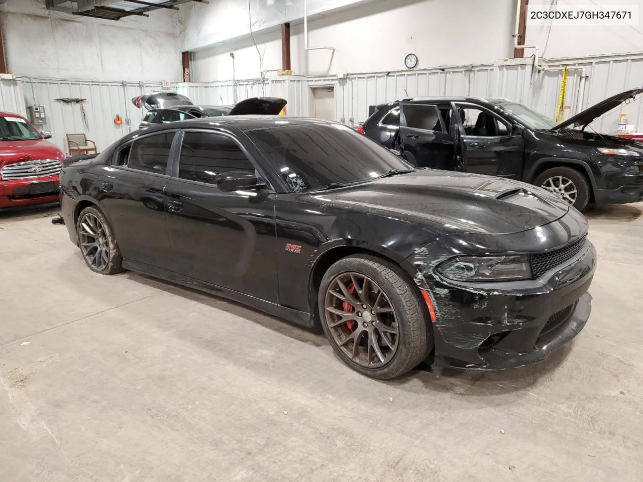 2016 Dodge Charger Srt 392 VIN: 2C3CDXEJ7GH347671 Lot: 78521864