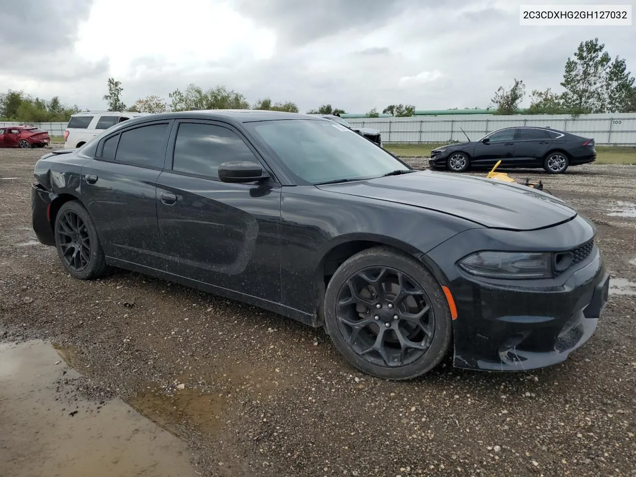 2016 Dodge Charger Sxt VIN: 2C3CDXHG2GH127032 Lot: 78954104