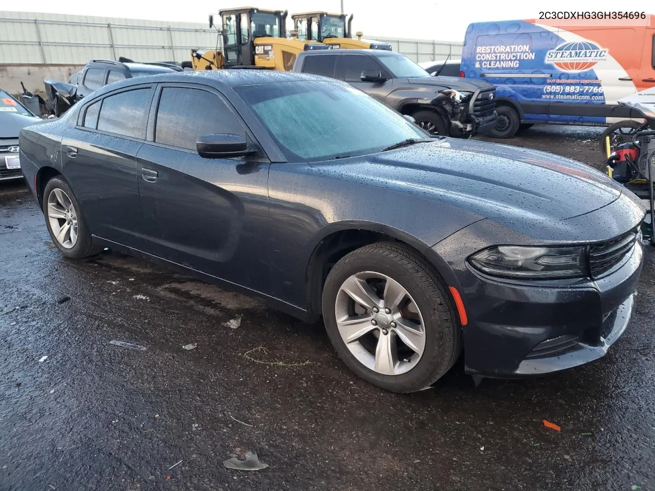 2016 Dodge Charger Sxt VIN: 2C3CDXHG3GH354696 Lot: 79026664