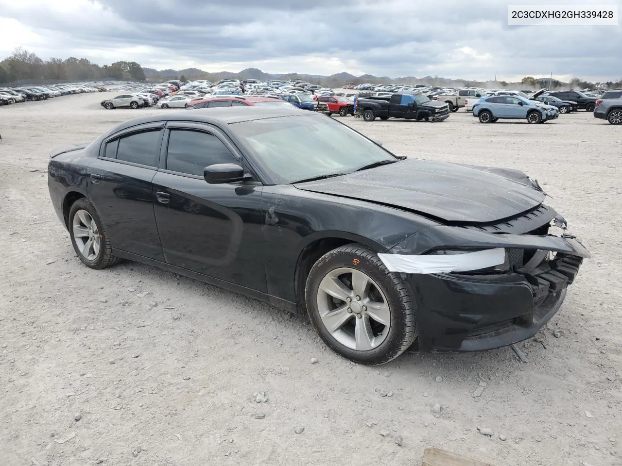 2016 Dodge Charger Sxt VIN: 2C3CDXHG2GH339428 Lot: 79101864