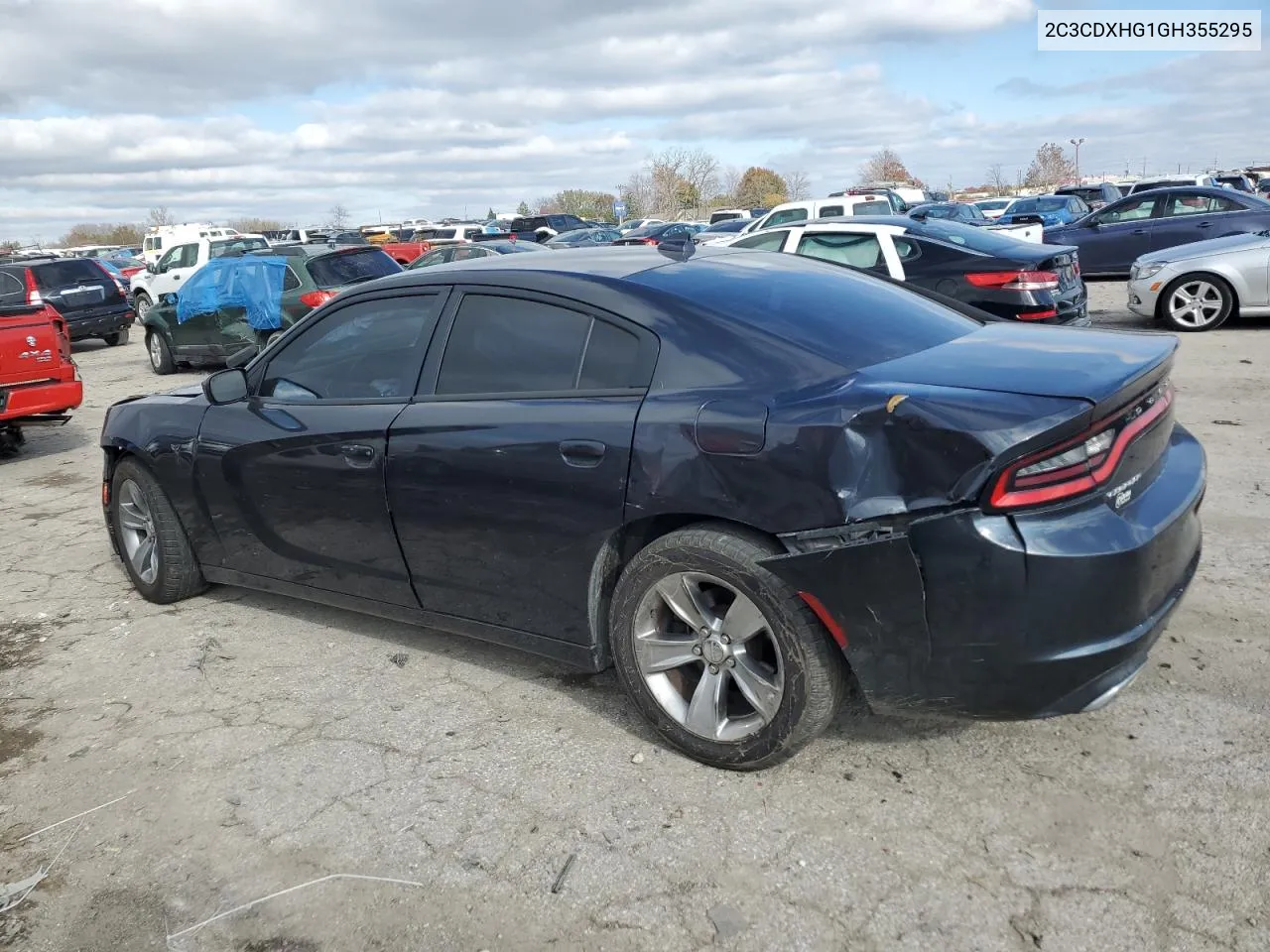 2016 Dodge Charger Sxt VIN: 2C3CDXHG1GH355295 Lot: 79184344