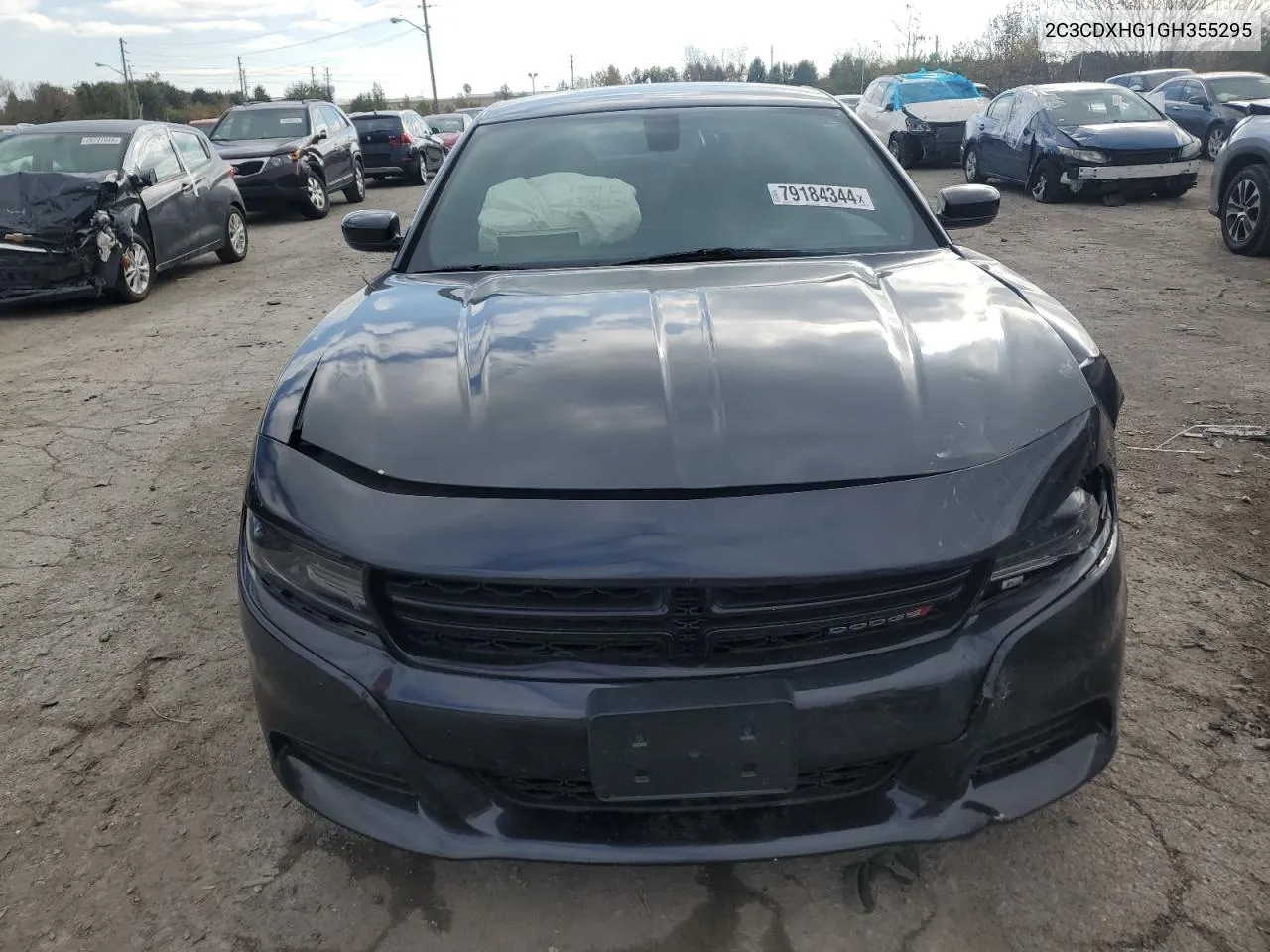 2016 Dodge Charger Sxt VIN: 2C3CDXHG1GH355295 Lot: 79184344