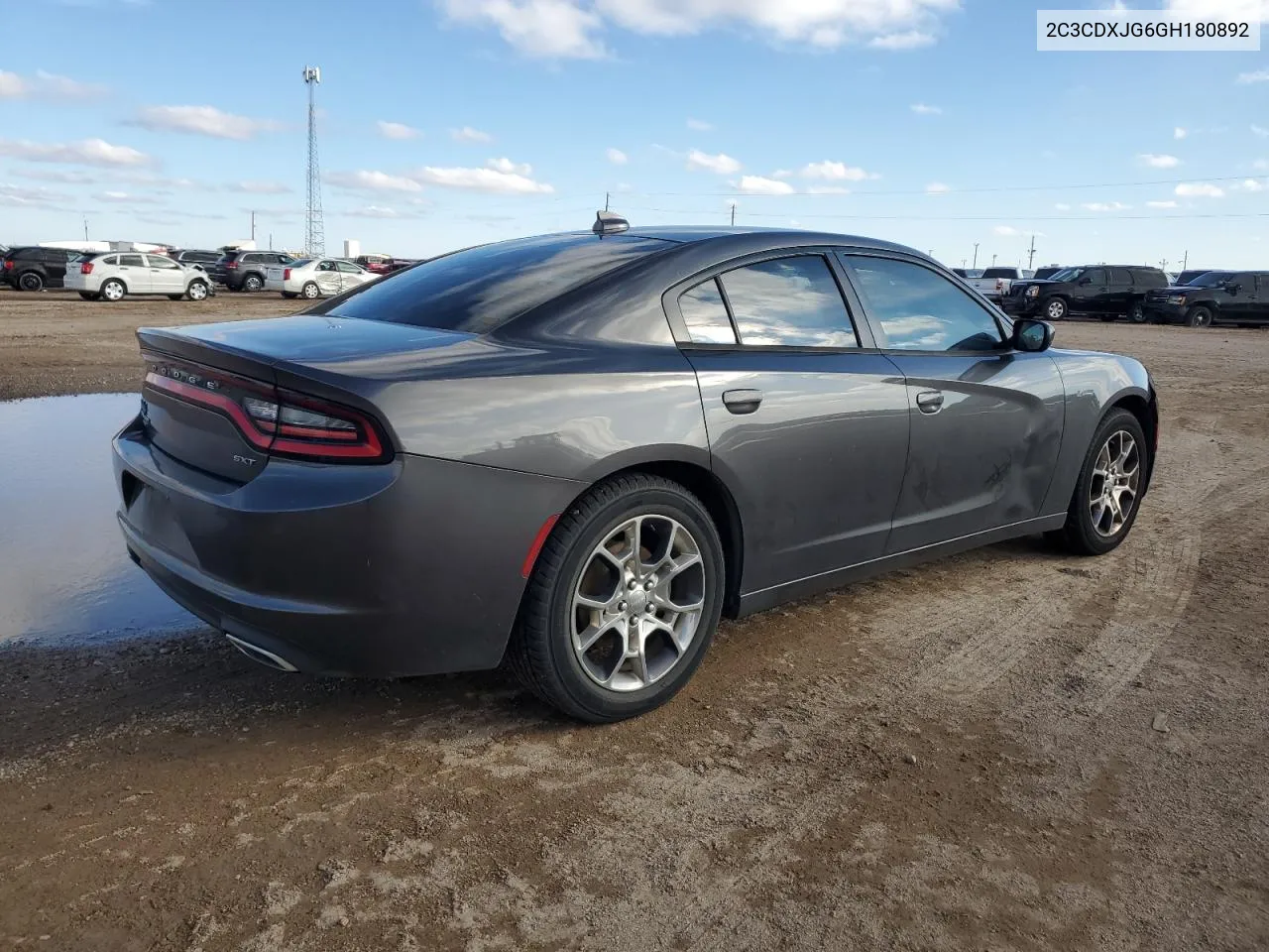 2016 Dodge Charger Sxt VIN: 2C3CDXJG6GH180892 Lot: 79619734