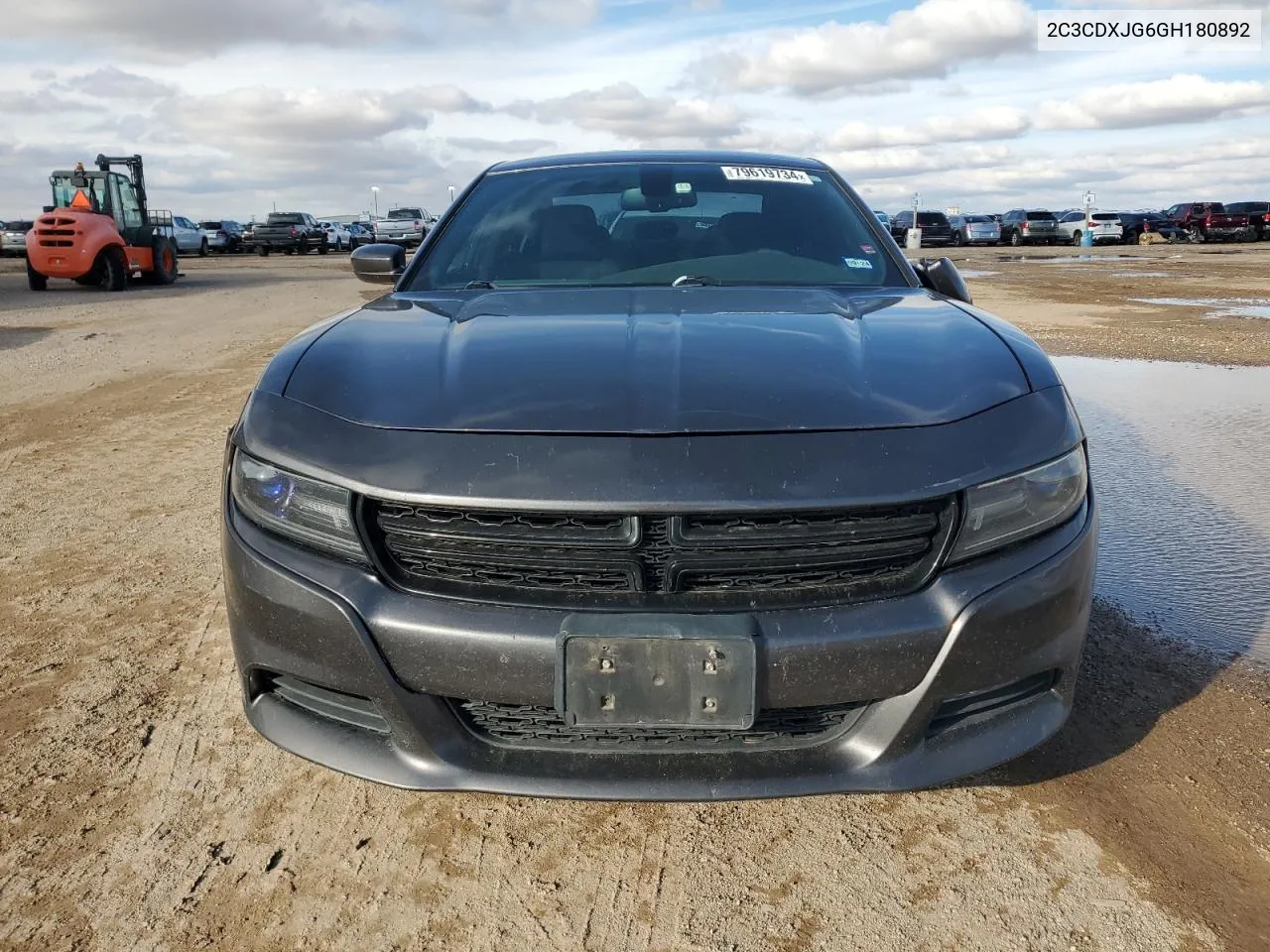 2016 Dodge Charger Sxt VIN: 2C3CDXJG6GH180892 Lot: 79619734