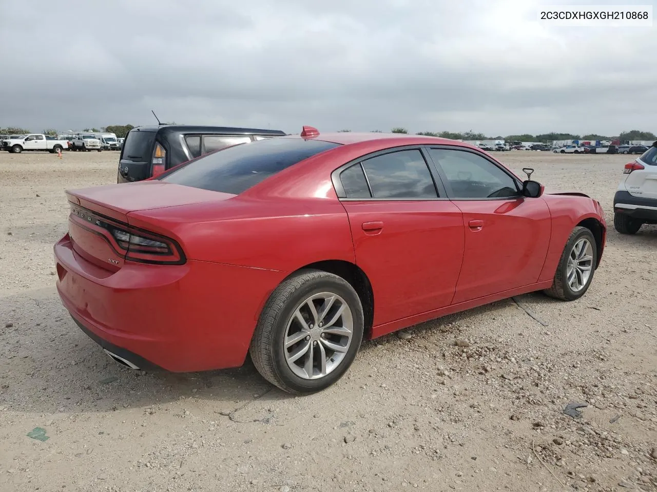 2016 Dodge Charger Sxt VIN: 2C3CDXHGXGH210868 Lot: 79830864