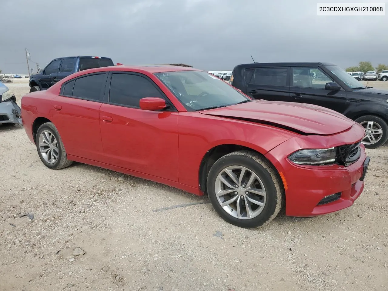 2016 Dodge Charger Sxt VIN: 2C3CDXHGXGH210868 Lot: 79830864