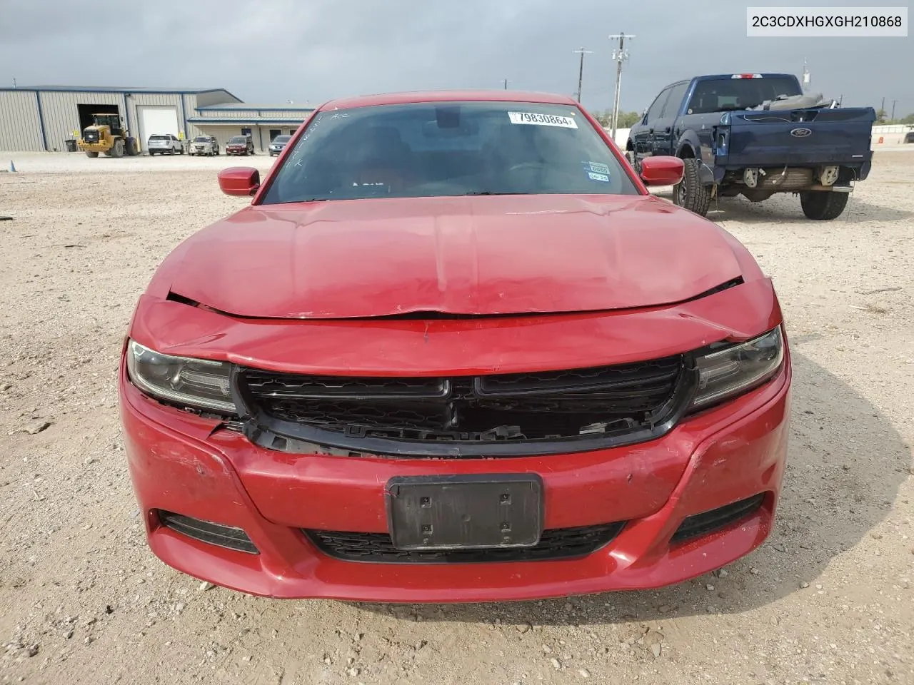 2016 Dodge Charger Sxt VIN: 2C3CDXHGXGH210868 Lot: 79830864