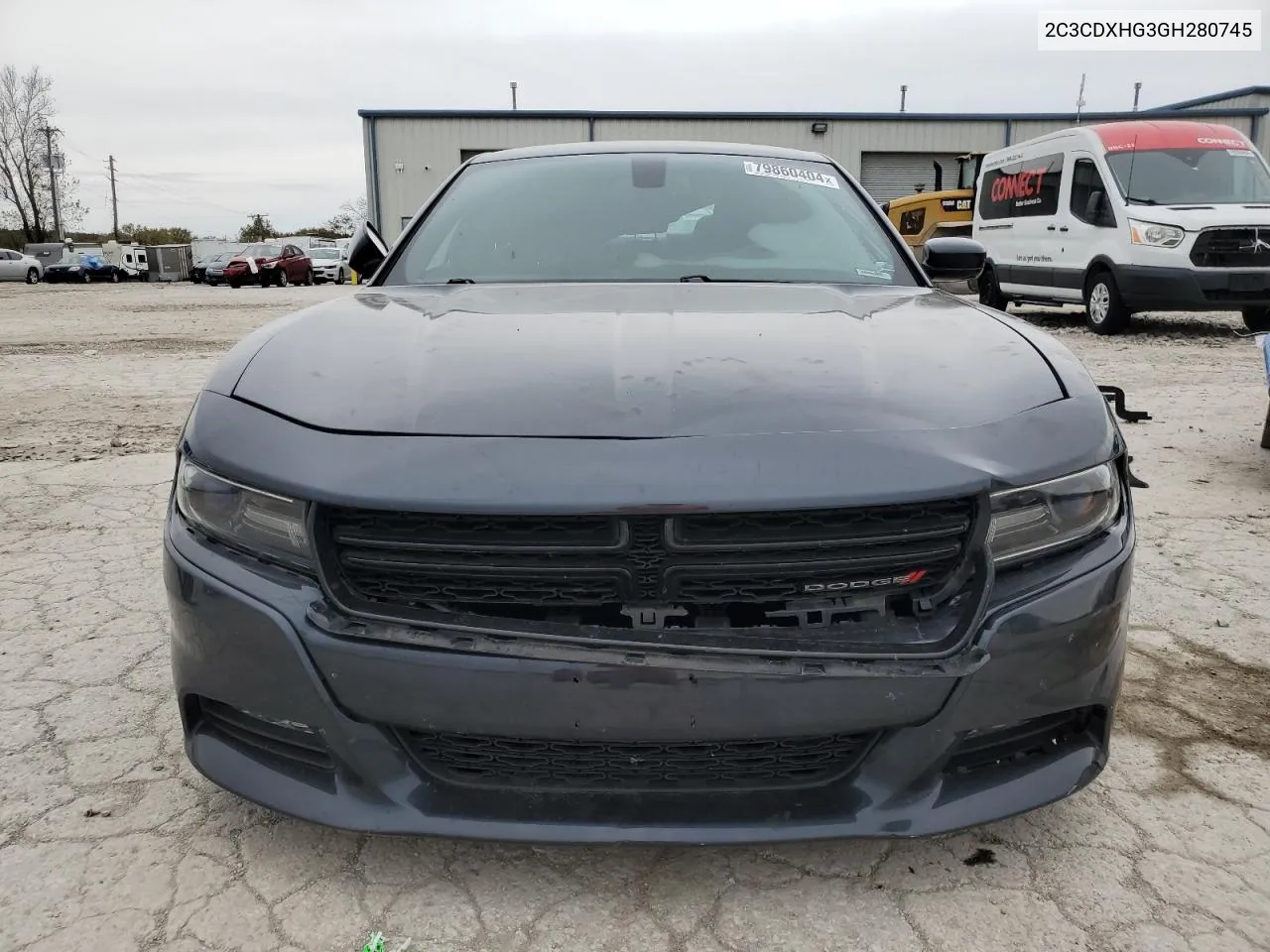 2016 Dodge Charger Sxt VIN: 2C3CDXHG3GH280745 Lot: 79860404