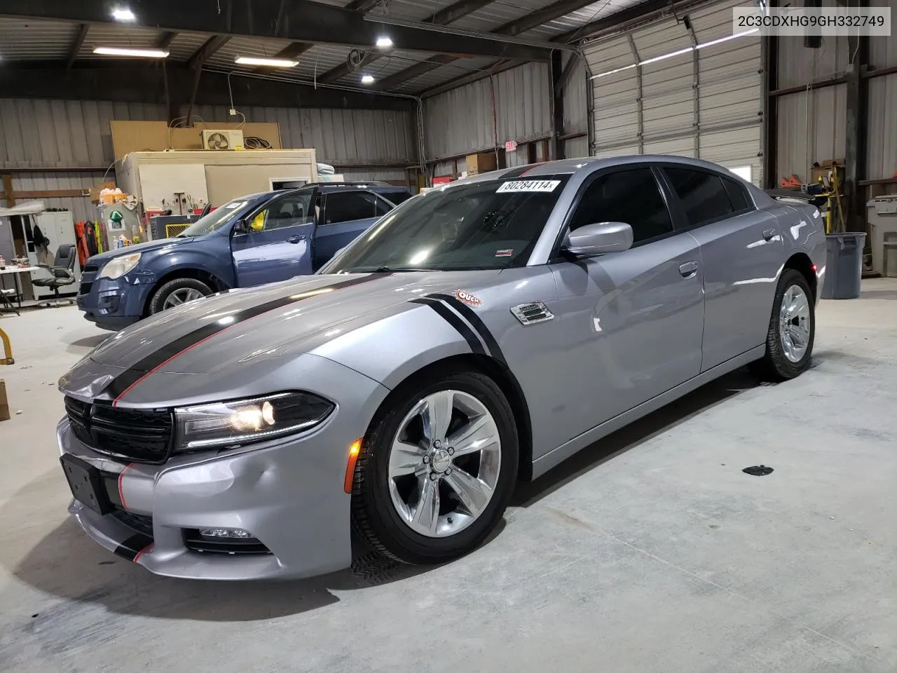 2016 Dodge Charger Sxt VIN: 2C3CDXHG9GH332749 Lot: 80284114