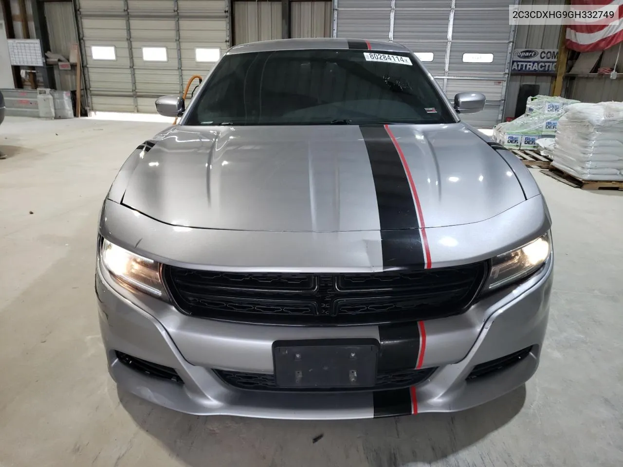 2016 Dodge Charger Sxt VIN: 2C3CDXHG9GH332749 Lot: 80284114