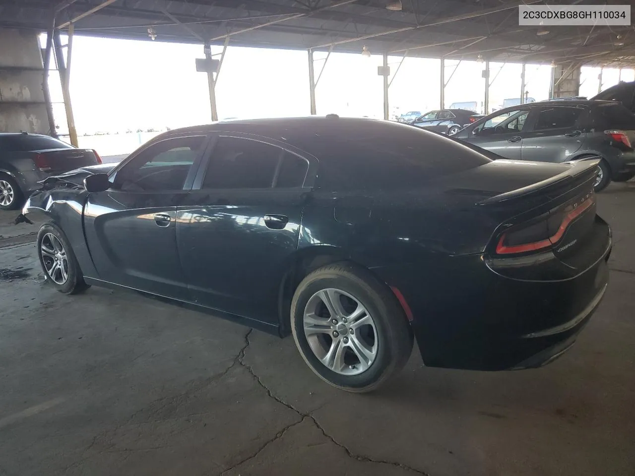 2016 Dodge Charger Se VIN: 2C3CDXBG8GH110034 Lot: 80292524