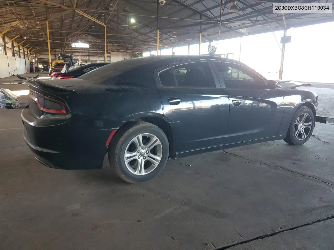 2016 Dodge Charger Se VIN: 2C3CDXBG8GH110034 Lot: 80292524