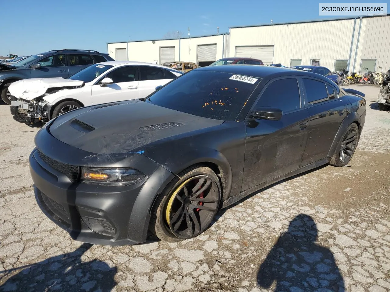 2016 Dodge Charger Srt 392 VIN: 2C3CDXEJ1GH356690 Lot: 80655744