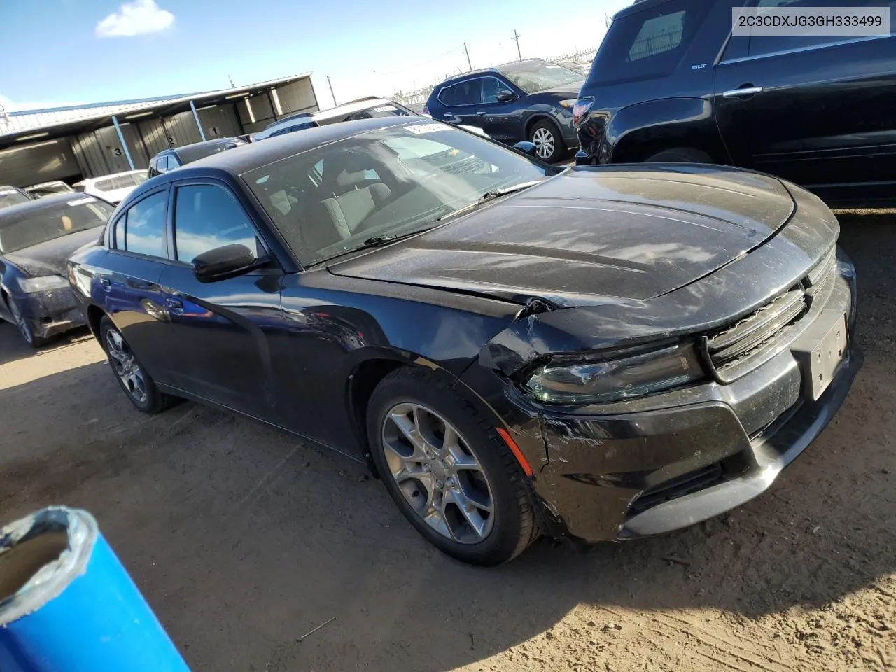 2016 Dodge Charger Sxt VIN: 2C3CDXJG3GH333499 Lot: 81159744