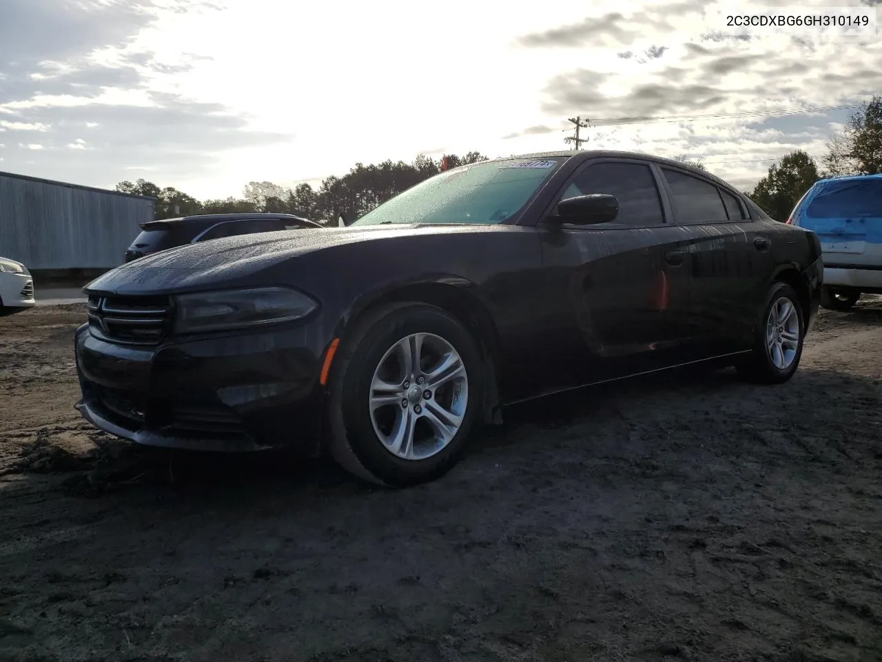 2016 Dodge Charger Se VIN: 2C3CDXBG6GH310149 Lot: 81169774