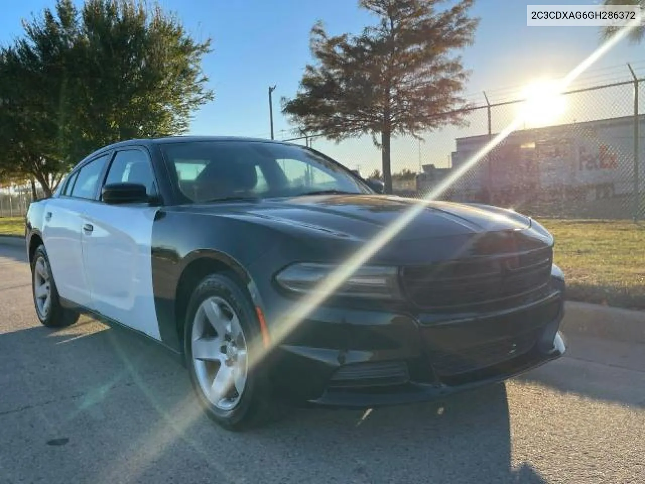 2016 Dodge Charger Police VIN: 2C3CDXAG6GH286372 Lot: 82060434