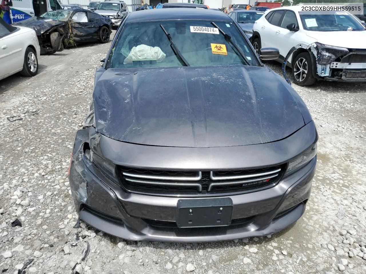 2C3CDXBG9HH559515 2017 Dodge Charger Se