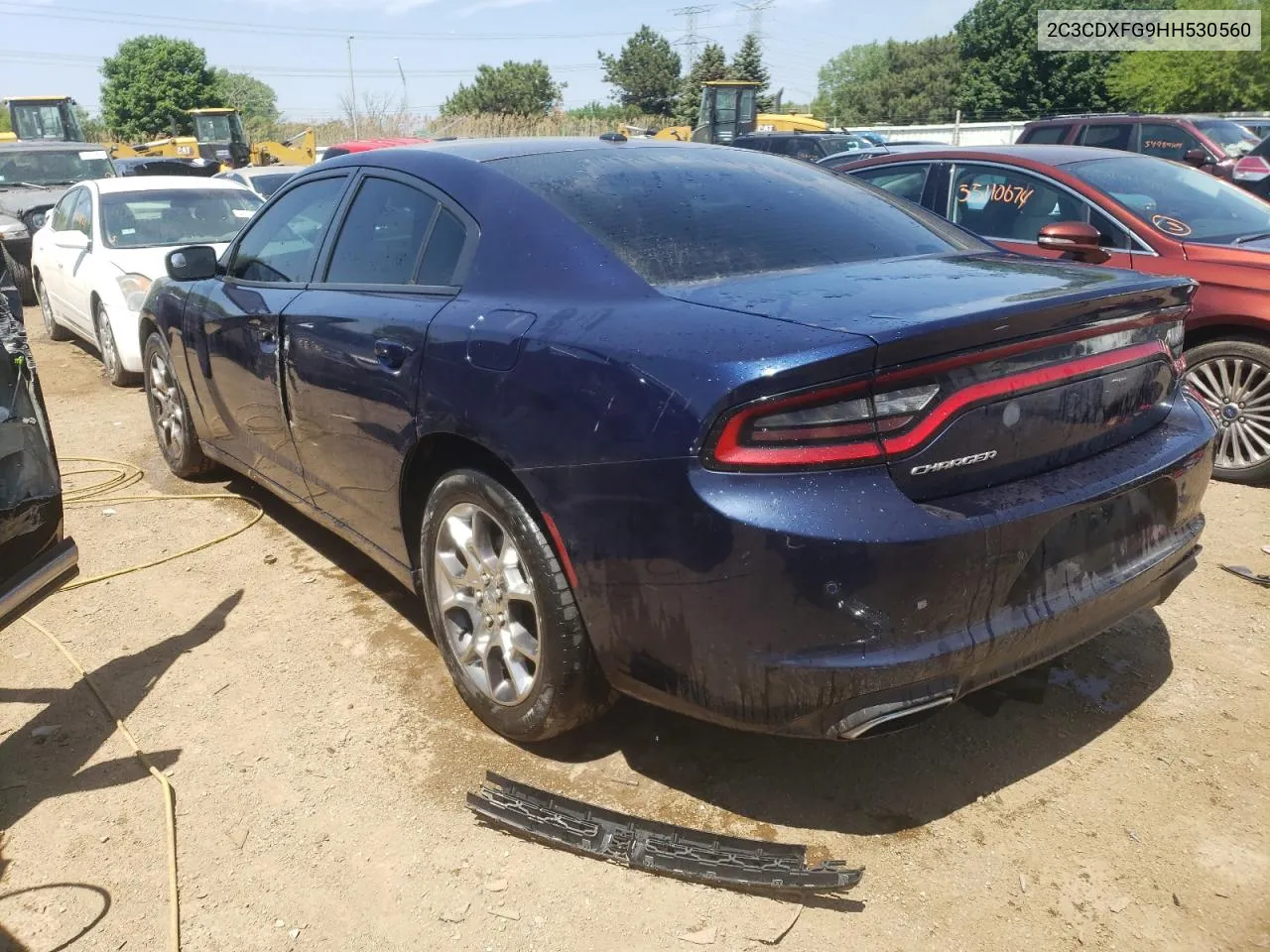 2C3CDXFG9HH530560 2017 Dodge Charger Se