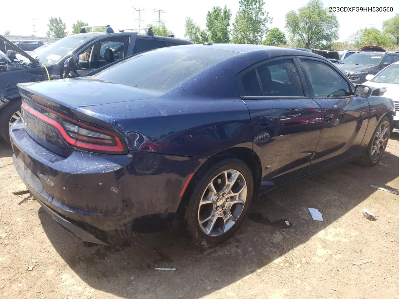 2C3CDXFG9HH530560 2017 Dodge Charger Se