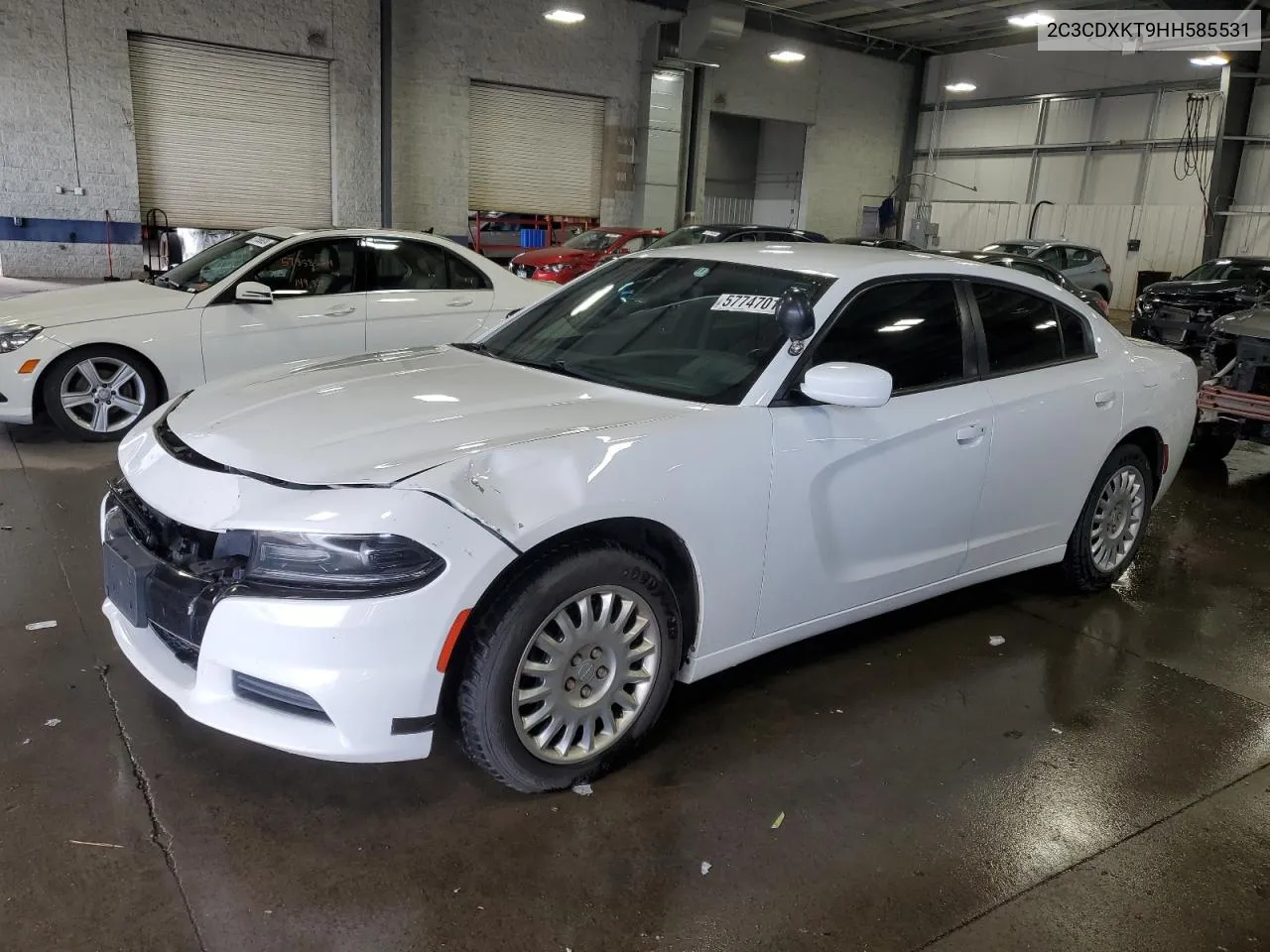 2C3CDXKT9HH585531 2017 Dodge Charger Police