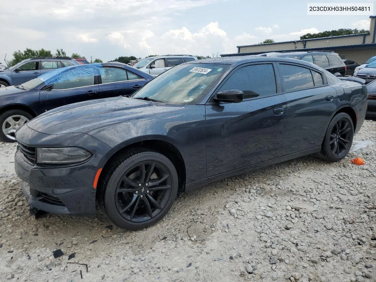 2017 Dodge Charger Sxt VIN: 2C3CDXHG3HH504811 Lot: 59632624