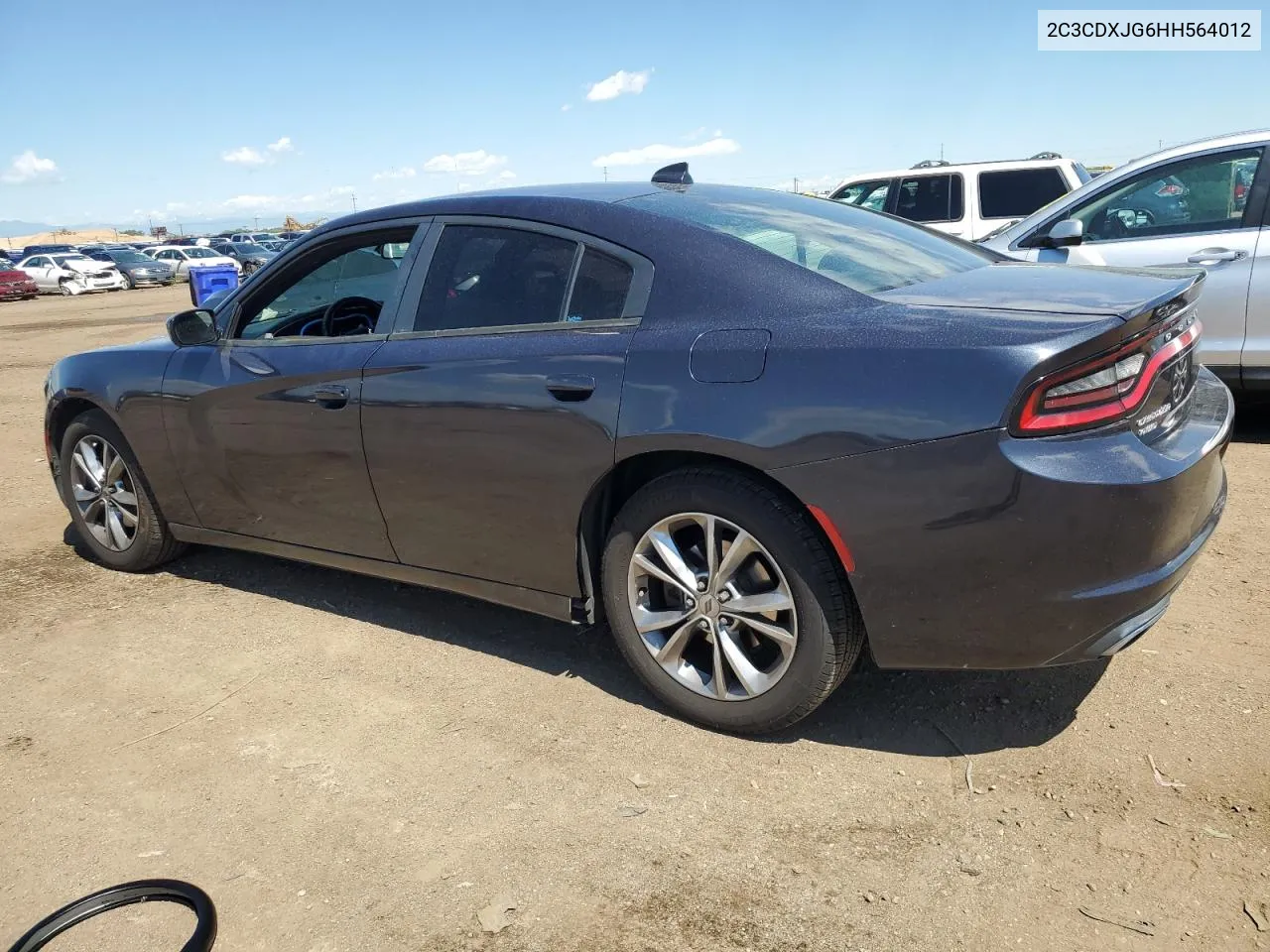 2017 Dodge Charger Sxt VIN: 2C3CDXJG6HH564012 Lot: 61527534