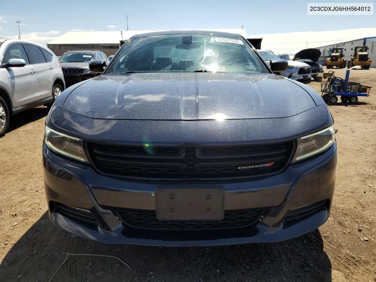 2017 Dodge Charger Sxt VIN: 2C3CDXJG6HH564012 Lot: 61527534