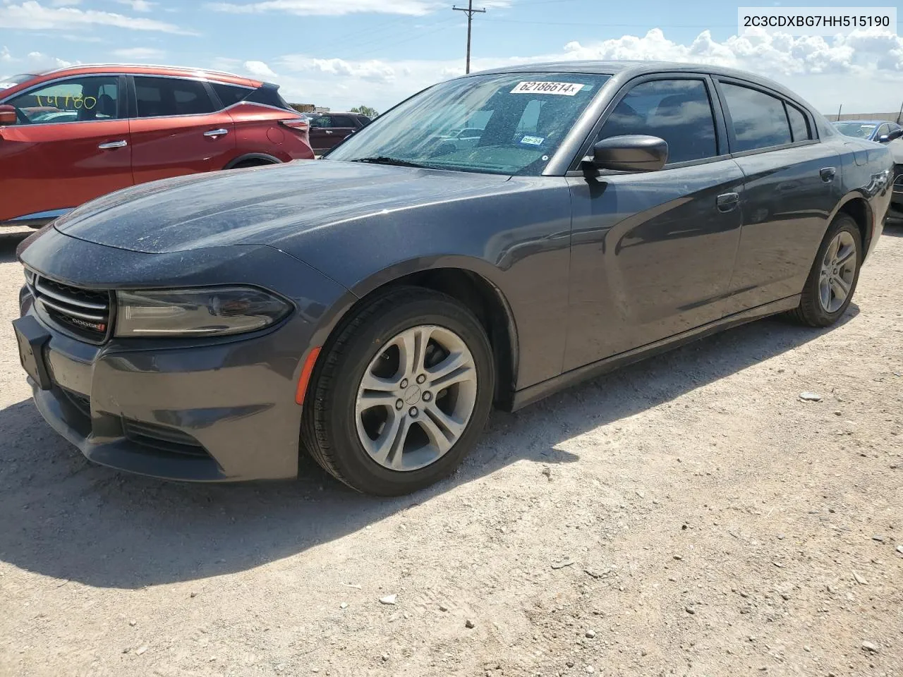 2C3CDXBG7HH515190 2017 Dodge Charger Se