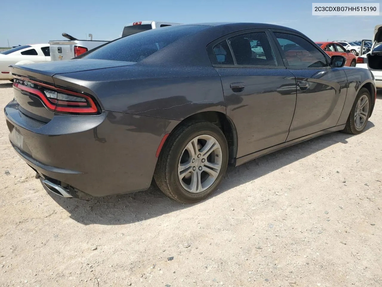 2C3CDXBG7HH515190 2017 Dodge Charger Se