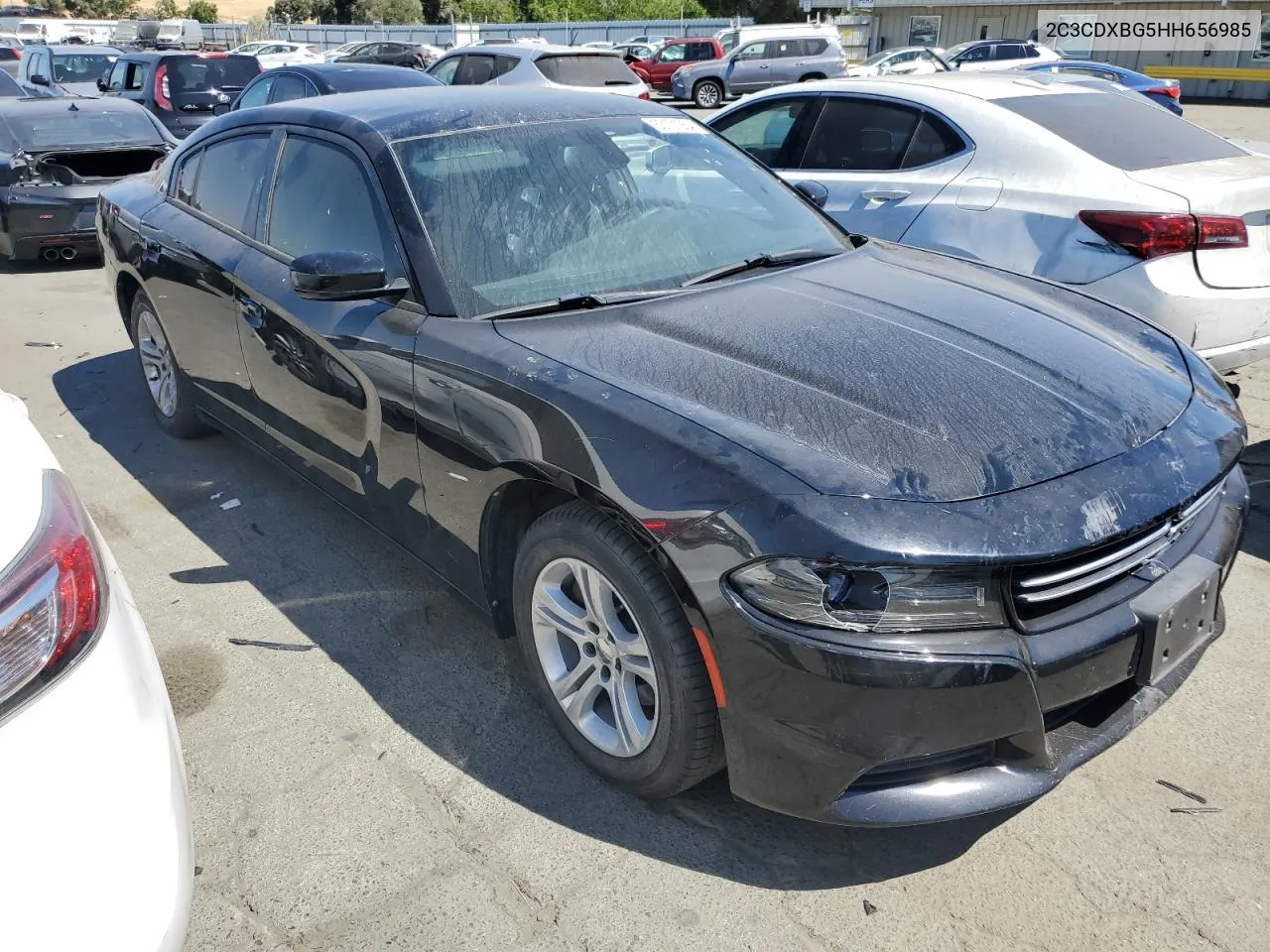 2017 Dodge Charger Se VIN: 2C3CDXBG5HH656985 Lot: 63101254