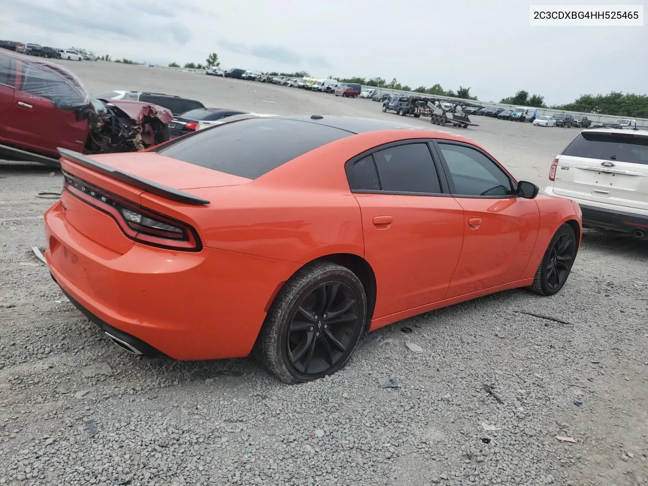 2017 Dodge Charger Se VIN: 2C3CDXBG4HH525465 Lot: 63410124