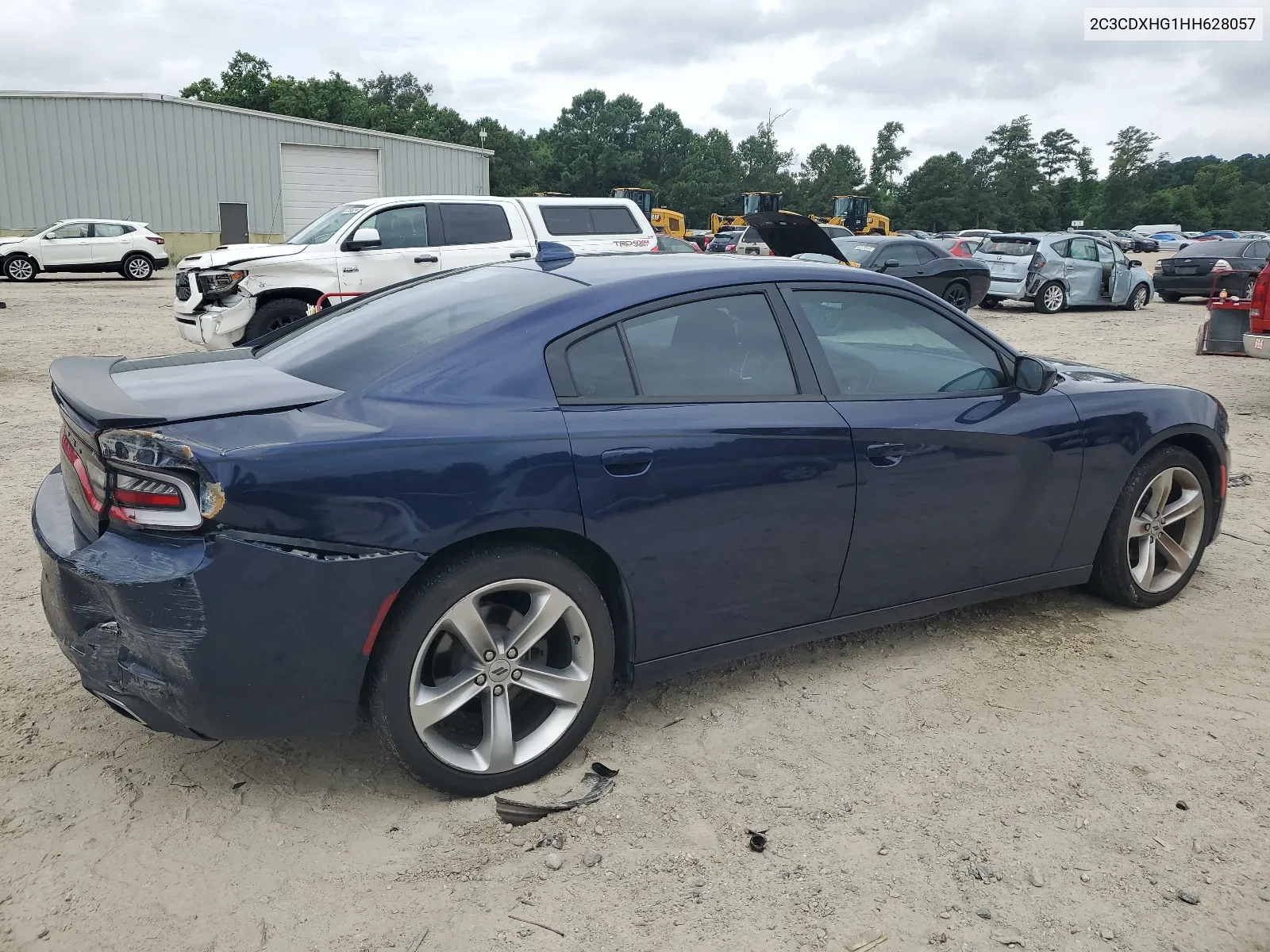 2017 Dodge Charger Sxt VIN: 2C3CDXHG1HH628057 Lot: 63679154