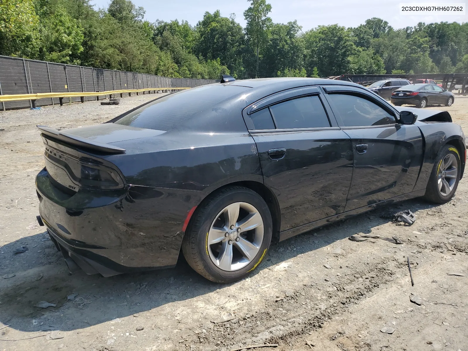 2017 Dodge Charger Sxt VIN: 2C3CDXHG7HH607262 Lot: 65154504