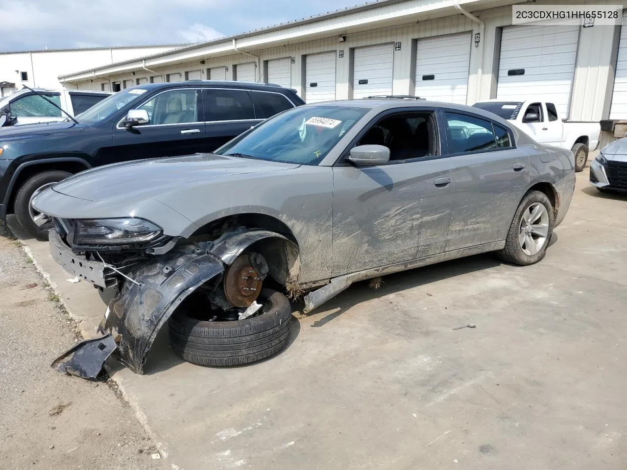 2017 Dodge Charger Sxt VIN: 2C3CDXHG1HH655128 Lot: 65994074