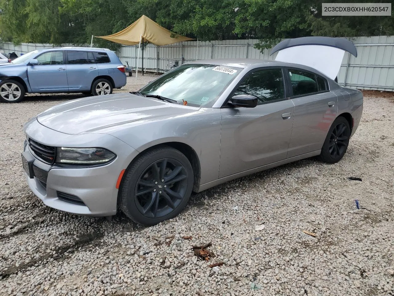 2017 Dodge Charger Se VIN: 2C3CDXBGXHH620547 Lot: 66070044