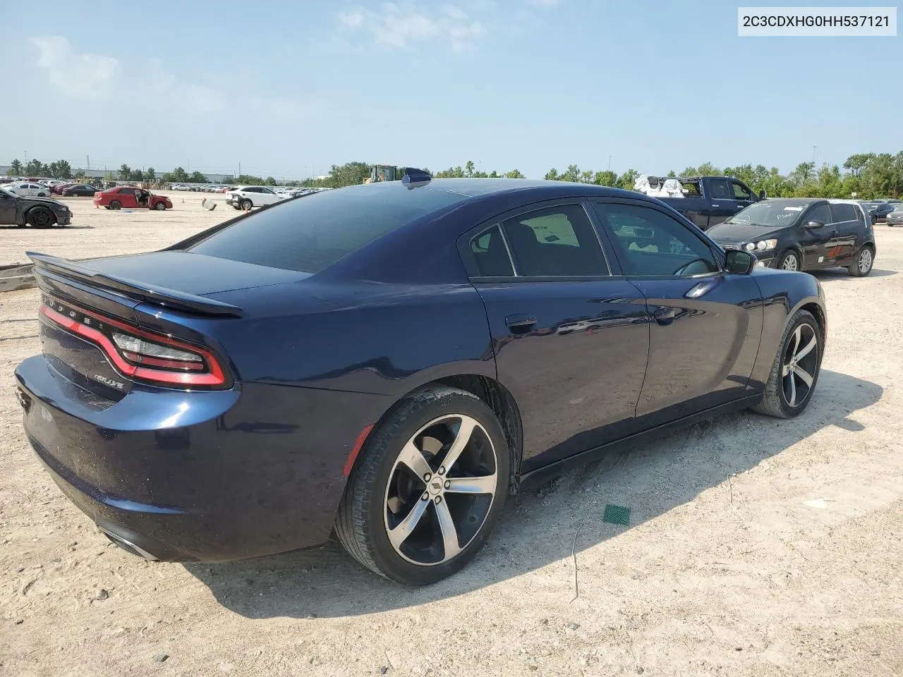 2017 Dodge Charger Sxt VIN: 2C3CDXHG0HH537121 Lot: 66566564