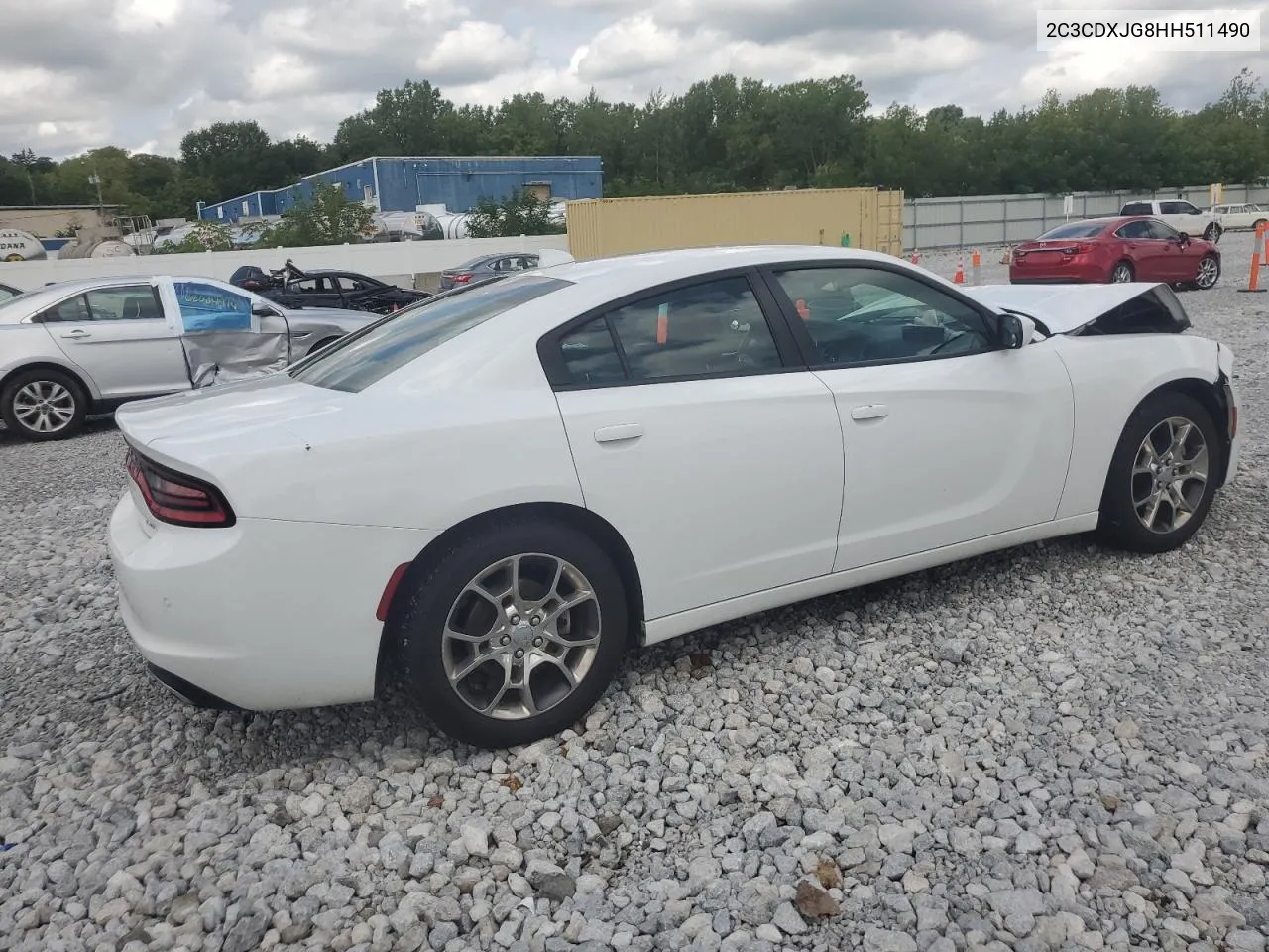 2017 Dodge Charger Sxt VIN: 2C3CDXJG8HH511490 Lot: 66759674