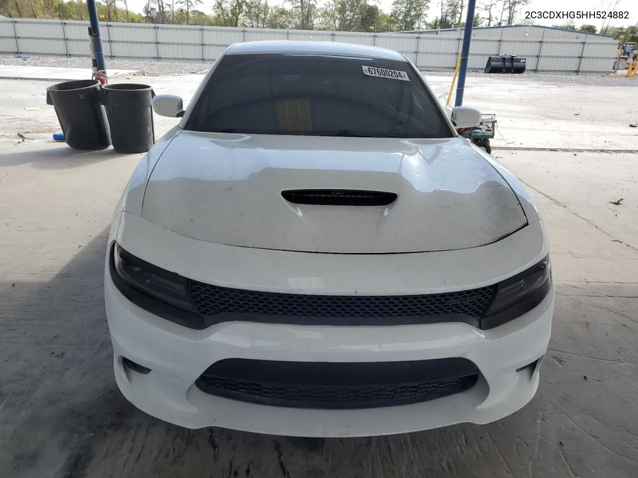 2017 Dodge Charger Sxt VIN: 2C3CDXHG5HH524882 Lot: 67600204